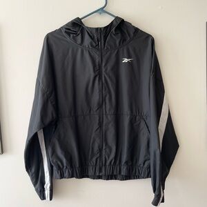 Reebok Speedwick Black & White Windbreaker Size S